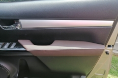 Leather interior design