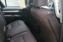 Leather interior design