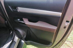 Leather interior design