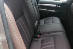 Leather interior design